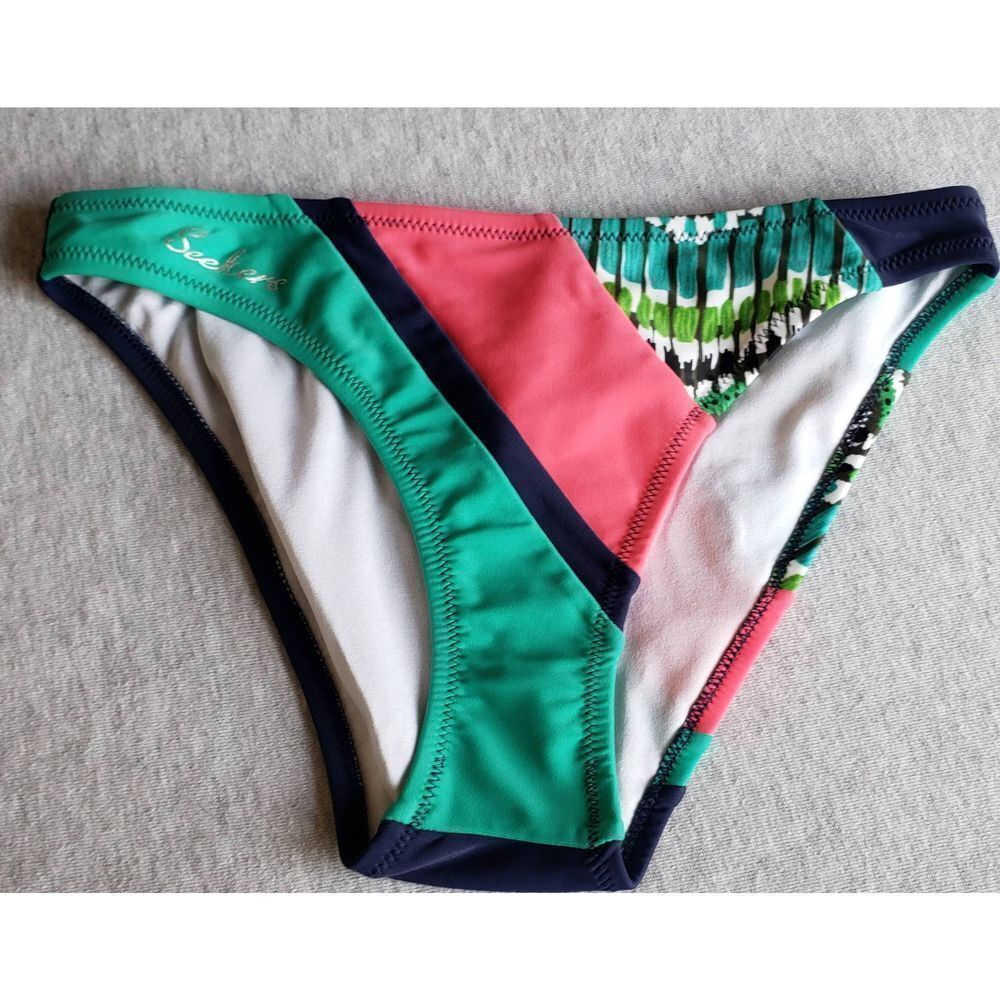 SEEKERS AUSTRALIA JADE BIKINI BOTTOM NWOT M / 8